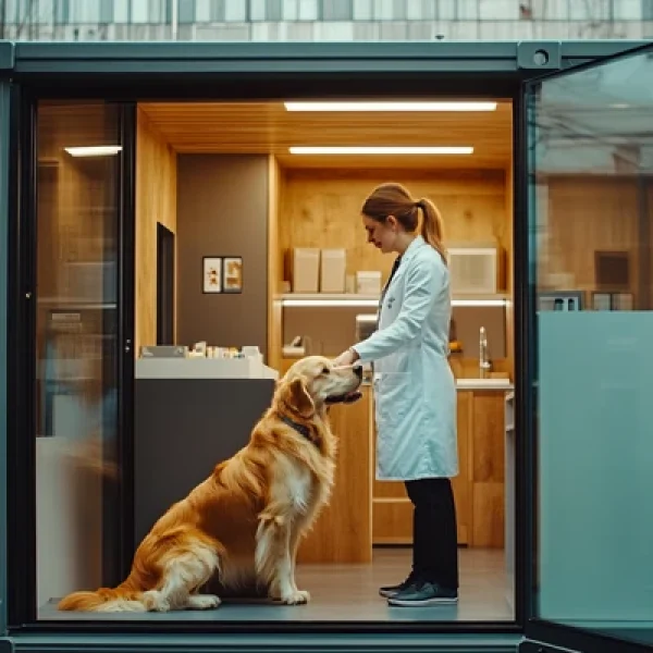 Petshop e Atendimento Veterinário em Contêiner : Uma Solução Rentável e Eficaz